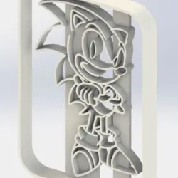 Sonic Cookie Cutter - Cookie Cutter