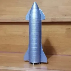 SpaceX SN8 Scale Model