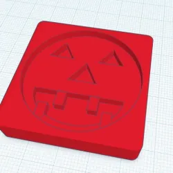Spooky Halloween pumpkin Cookie Cutter