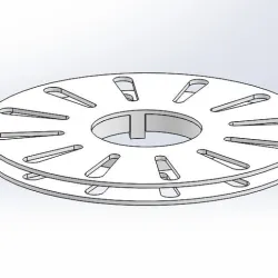 Spool for Flat Network Cable