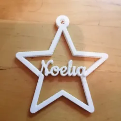 star christmas ball template
