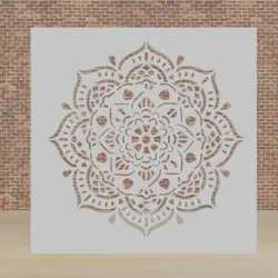 stencil mandala