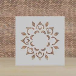 stencil mandala