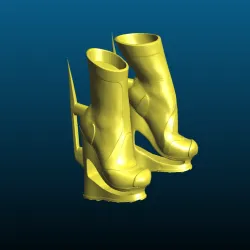 Sunny's Sci-Fi boots - futuristic women shoes - Remix