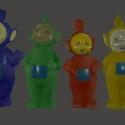 TELETUBBIES, TINKY WINKY,DIPSY,LAA-LAA, PO