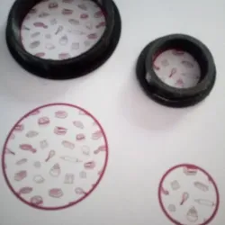 Template for making regular pastry, dimension of professional pastry maker