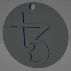 Tezos keychain - Llavero de Tezos