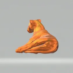 Tiger Full Body Model 2 Poses