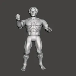 TIGRO THUNDERCAST VINTAGE ACTION FIGURE