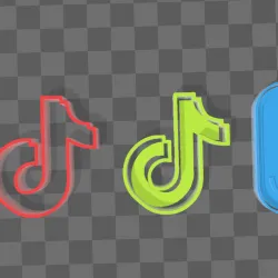 TikTok cookie cutter tik tok cookie