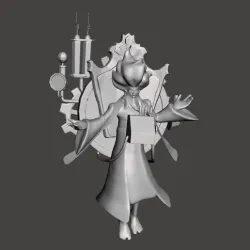 Time Machine Zilean 3D Model