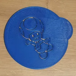 Toad Coffee Stencil