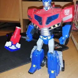 Transformers Animated Optimus Prime Axe