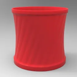 Twisted pot