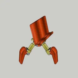 Universal holder spider cell phone/Holder Cell phone stand gadget tripod concept .skp
