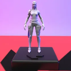 Valorant- REYNA High poly model with base
