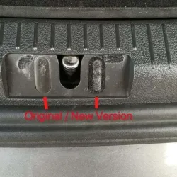 VolkWagen Touran back door damper repair