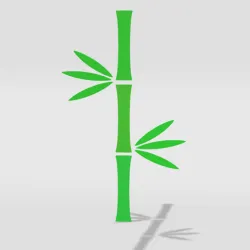 wall decor bamboo