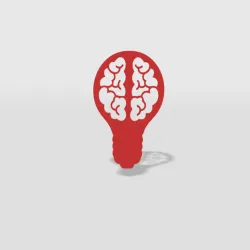 wall decor brain lamp