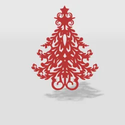 wall decor christmas tree