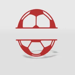 wall decor soccer ball divide