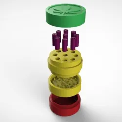 Weed grinder + save weed filters + box