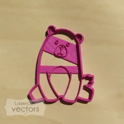 woodland animal, tribal animal. cutter,bear cutter. Woodland animal cutter. Bear cutter