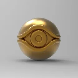 Yu Gi Oh - millennium eye 3D print model