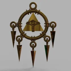 Yu Gi Oh - millennium Ring 3D print model