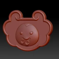 Zodiac Animal Head-Peace Lock-Long Life Lock   6 Snake