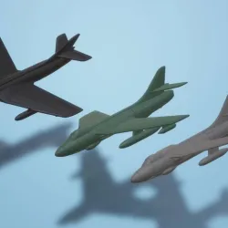 1:200 Hawker Hunter