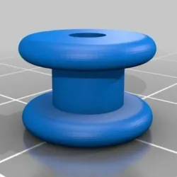 1010 Standard Rail Button Rounded