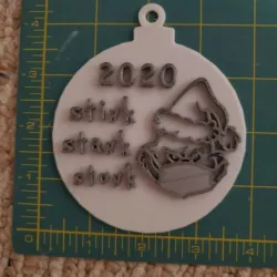 2020 The Grinch Christmas Tree Ornament Stink Stank Stunk