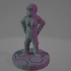 28mm Support-Free Star Pilots