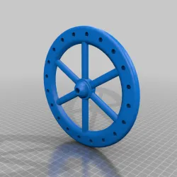 3D Printd motor AA