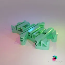 3D Word Shape - Newborn