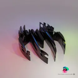3D Word Shape - Radioactive