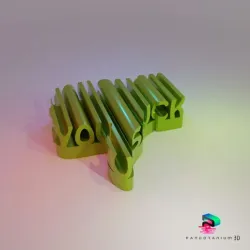3D Word Shape - You Suck