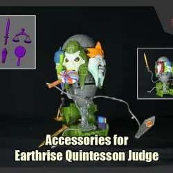Accessories for Transformers Earthrise Quintesson Judge