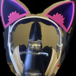 Astro A40 Cat Ears: Slide in place two piece