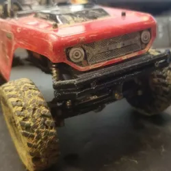 Axial SCX24 Multi Bumper System Base W/ Stubby bumper Face