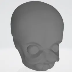 Bar Musician Alien Head