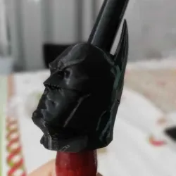 Batman bong nozzle