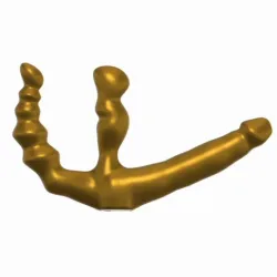 Beltless hands free professional strapon dildo lesbian couples dick triple play v20 3d print cnc