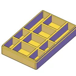 Box in two layers