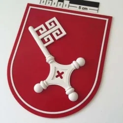 Bremen - Wappen mit Schlüssel - Bremer Schlüssel