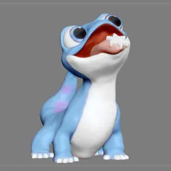 BRUNI MODEL FOR 3D PRINT Elsa FROZEN2 disney
