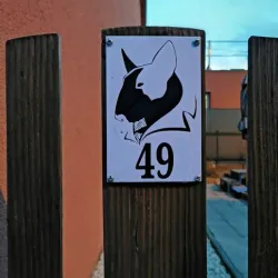BULLTERIER_House number