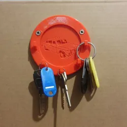 Cab" wall-mounted key ring
