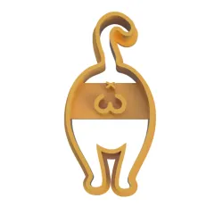 Cat Butt Cookie Cutter V2